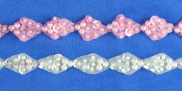 2036 1/2" Pearl Beaded Trim