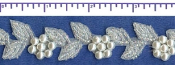 2042 Pearl Beaded Trim