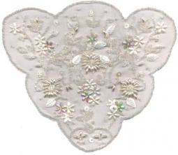 2171 Pearl Beaded Applique