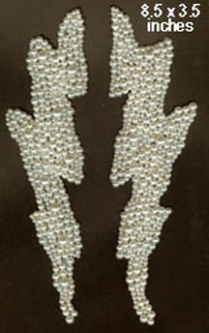 2217 Pearl Beaded Applique