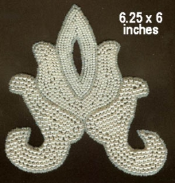 2221 Pearl Beaded Applique