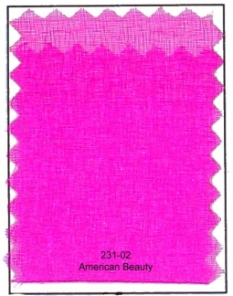 230-02 American Beauty Nylon Organza Fabric