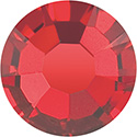 Preciosa Crystal Viva Light Siam Red Flatback Rhinestones