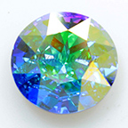 1201 Swarovski Crystal AB 27mm Pointed Back Round Rhinestones