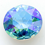 1201 Swarovski Crystal Aqua Glacier Blue 27mm Pointed Back Round Rhinestones