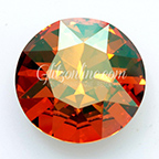 1201 Swarovski Crystal Chili Pepper Red 27mm Pointed Back Round Rhinestones