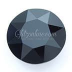 1201 Swarovski Crystal Jet Black 27mm Pointed Back Round Rhinestones