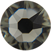 2058 12ss Glitzstone Crystal Black Diamond Gray Flatback Rhinestones 12 Dozen