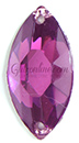 3222/2 Swarovski Crystal Amethyst Purple 12x6 Sew On Navette Rhinestones 1 Dozen