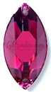3222/2 Swarovski Crystal Ruby Red 18x9 Sew On Navette Rhinestones 1 Dozen
