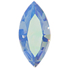 4200/2 Swarovski Crystal Light Sapphire AB Blue Navette Rhinestones 10x5mm 1 Dozen