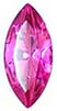 4200/2 Swarovski Crystal Fucshia Pink Navette Rhinestones 15x7mm 1 Dozen