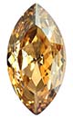4227 Swarovski Crystal Golden Shadow Navette Rhinestones 32x17mm