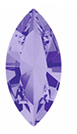 4231 Swarovski Crystal Tanzanite Purple 8x4 Navette Rhinestones 1 Dozen