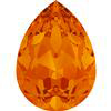 4320 & 4300 GlitzStone Crystal Hyacinth Orange Pear Fancy Rhinestone 1 Dozen