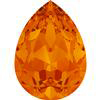 4320 & 4300 GlitzStone Crystal Hyacinth Orange Teardrop Fancy Rhinestone 1 Dozen