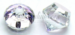 4866 Swarovski Crystal Vitrail Light Rainbow 8mm Flatback Rhinestone Studs 1 Dozen