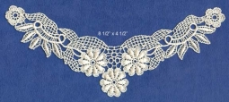 3007 Ivory Venice Lace Applique