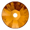 3128 Swarovski Crystal Copper Lochrosen Sew-On Flatback Rhinestones