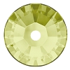 3128 Swarovski Crystal Jonquil Yellow Lochrosen Sew-On Flatback Rhinestones