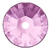 3128 Swarovski Crystal Light Amethyst Purple Lochrosen Sew-On Flatback Rhinestones