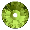 3128 Swarovski Crystal Olivine Green Lochrosen Sew-On Flatback Rhinestones