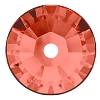 3129 Swarovski Crystal Padparadascha Pink 4mm 6 Dozen Lochrosen Sew-On Flatback Rhinestones
