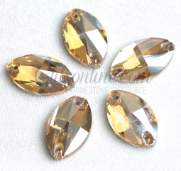 313 Glitzstone Champagne Navette Rhinestones