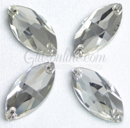 313 Glitzstone Crystal Navette Sew On Rhinestones