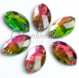 313 Glitzstone Vitrail Navette Rhinestones