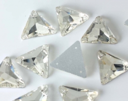 317 Glitzstone Crystal Sew On Triangle Rhinestones