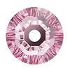 3128 Swarovski Crystal Light Rose Pink Lochrosen Sew-On Flatback Rhinestones