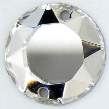 3202/2 Swarovski Crystal Sew On Flatback Round Rhinestones