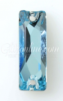 3255 Swarovski Crystal Classic Colors Baguette Sew On Rhinestones