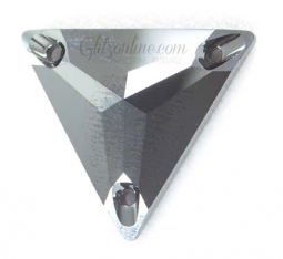 3270 Swarovski Crystal AB & Colored Triangle Sew On Rhinestones