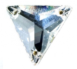 3270 Swarovski Crystal Triangle Sew On Rhinestones