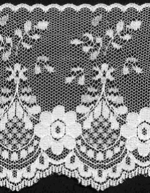 6023 3 1/2" Sheer Lace Trim