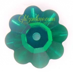 3700 Swarovski Emerald AB Green Sew On Margarita Rhinestones