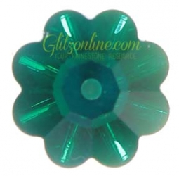 3700 Swarovski Emerald Green Sew On Margarita Rhinestones