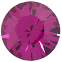 1028 Swarovski Crystal Fuchsia 12ss/24pp Pointed Back Rhinestones 1 Dozen