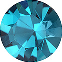 1028 Swarovski Crystal Blue Zircon Chaton 34SS Pointed Back Rhinestones 1 Dozen