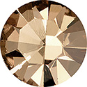 1028 Swarovski Crystal Light Smoked Topaz 24PP/12SS Chaton Rhinestones 1 Dozen