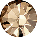 Swarovski Light Smoked Topaz 24pp/12ss Chaton Rhinestones - 1 dozen (12 pieces) - Discontinued