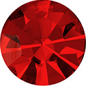 Preciosa Crystal Light Siam Red SS32 MC Chaton Optima Rhinestones 1 Dozen