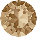 1088 Swarovski Crystal Golden Shadow Pointed Back Rhinestones
