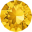 1028 Swarovski Crystal Sunflower 29SS Pointed Back Rhinestones 1 Dozen