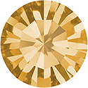 1028 Swarovski Crystal Light Colorado Topaz 45SS Pointed Back Rhinestones Factory Pack 12 Dozen