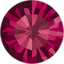 Swarovski Ruby 24pp/12ss Chaton Rhinestones - 1 dozen (12 pieces)