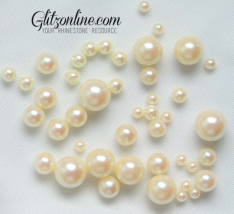 Japanese Cultura Glass Faux Solid Pearl 9mm 1 Dozen