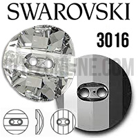 3016 Swarovski Crystal 16mm Button